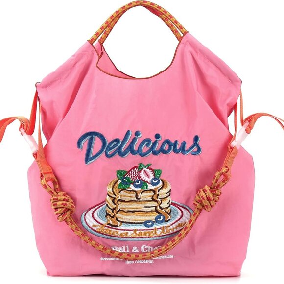 Versatile Embroidery Tote with Adjustable Strap - Perfect Gift for Women - Picture 1 of 6